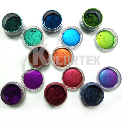 KOLORTEK cosmetic duochrome pearl pigment powder chameleon lipstick