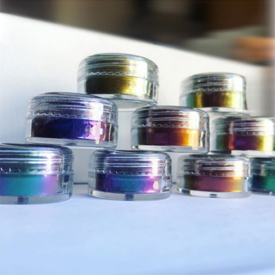 Kolortek OEM/ODM Custom Private Label Sets Loose/Pressed Powder Duochrome Mirror Magic Cameleon/Chameleon Pigment