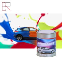 1K Extra Fine Silver Car Paint High Concentration Auto Paint Automotive Coating